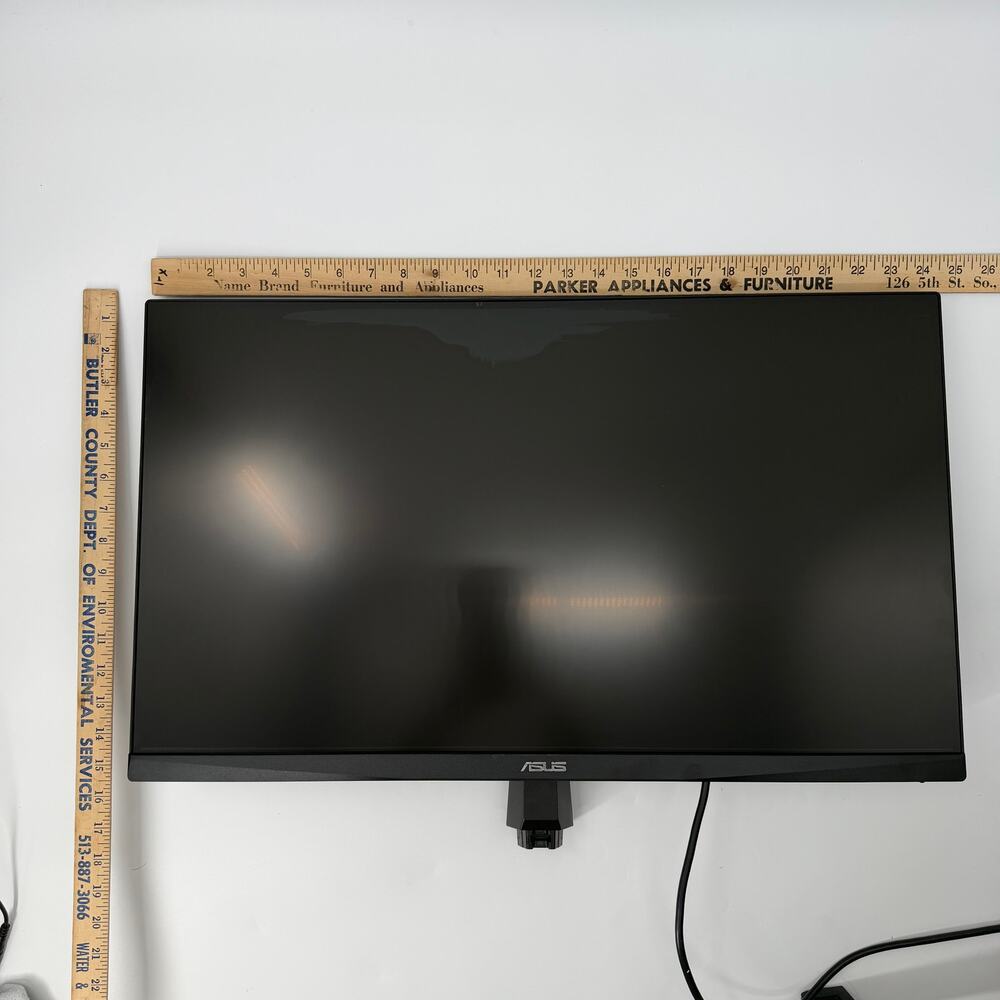 ASUS TUF VG27Q1A 27" 165Hz Gaming Monitor FOR PARTS Broken LCD Power Works - Picture 9 of 10